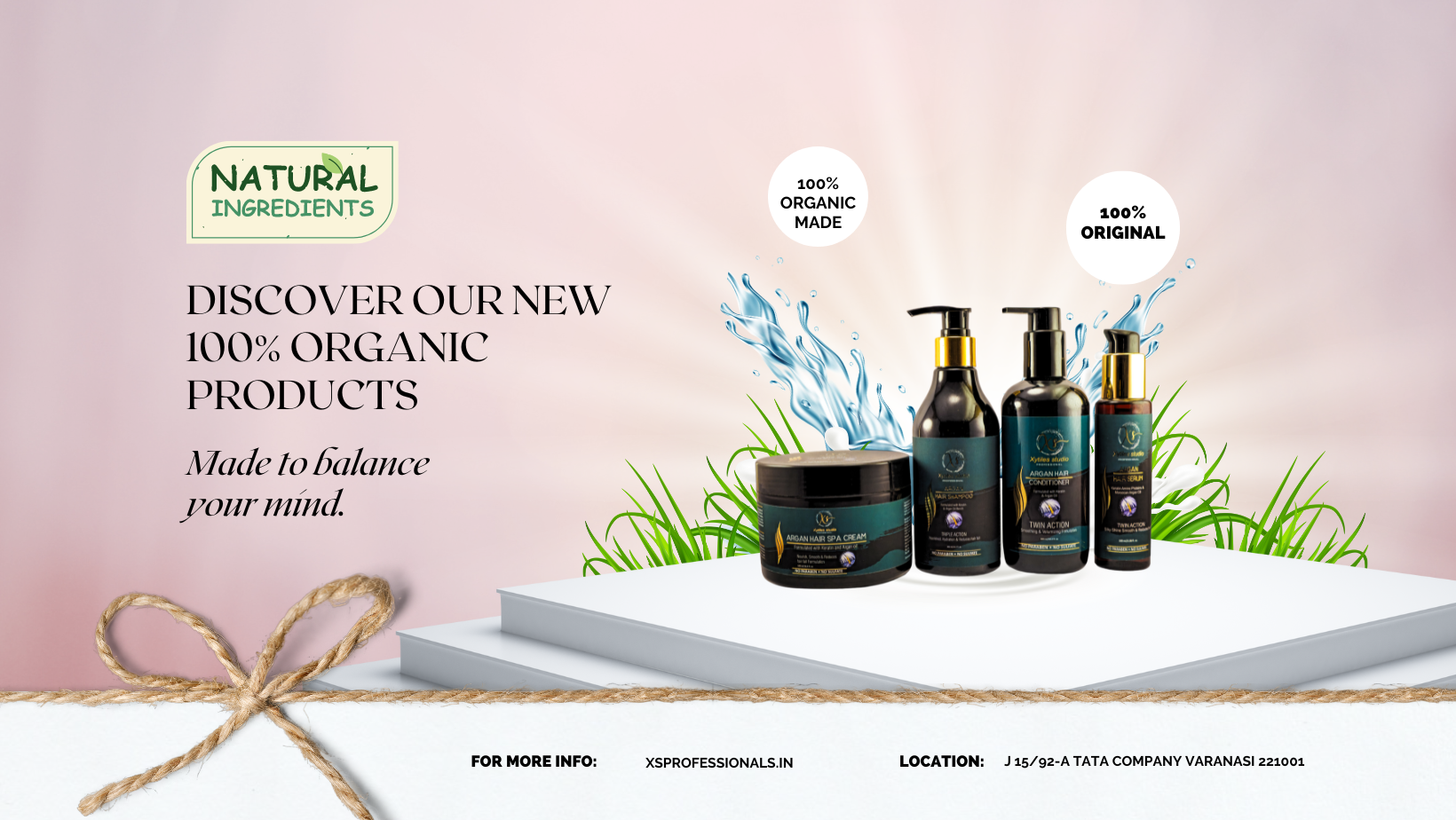 Skincare Beauty Product Features Banner Facebook Cover